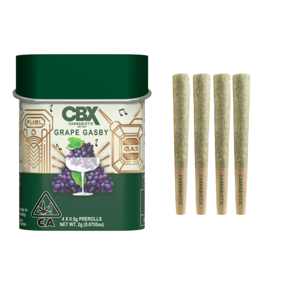 Grape Gasby Preroll 4 Pack [2g total] (Cannabiotix)