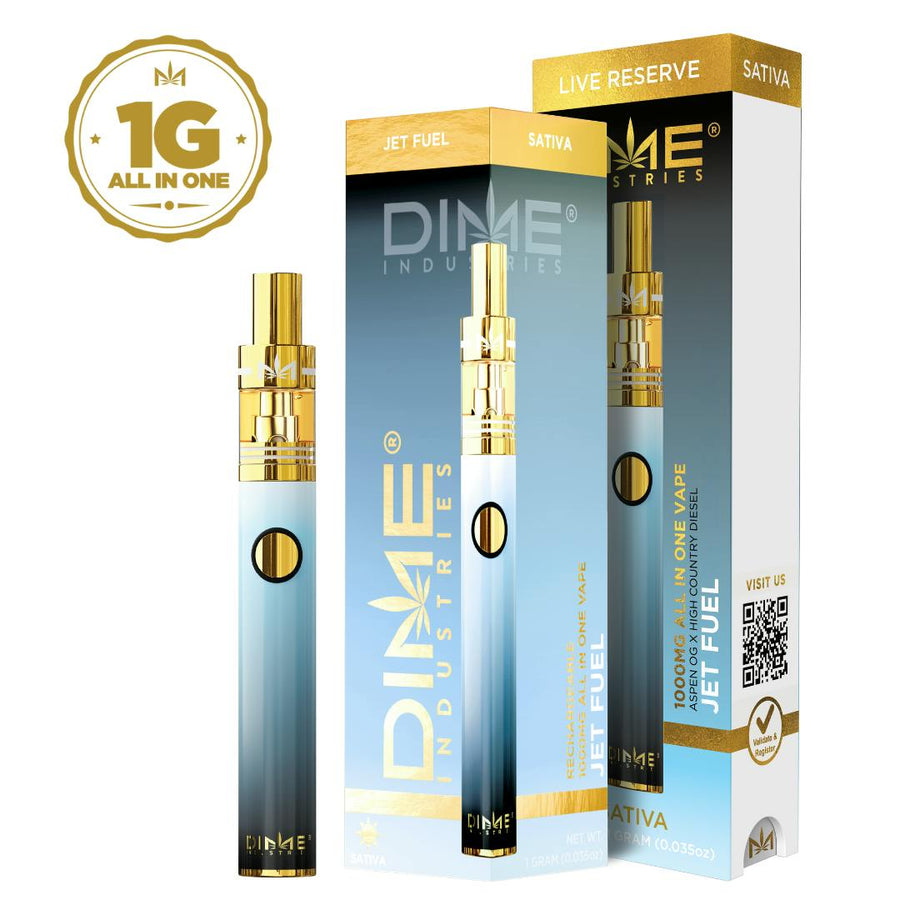 Jet Fuel  Live Reserve Disposable 1G (Dime Industries)