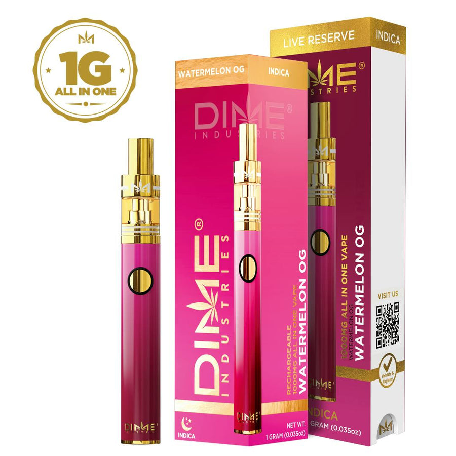 Watermelon OG Live Reserve Disposable 1G (Dime Industries)