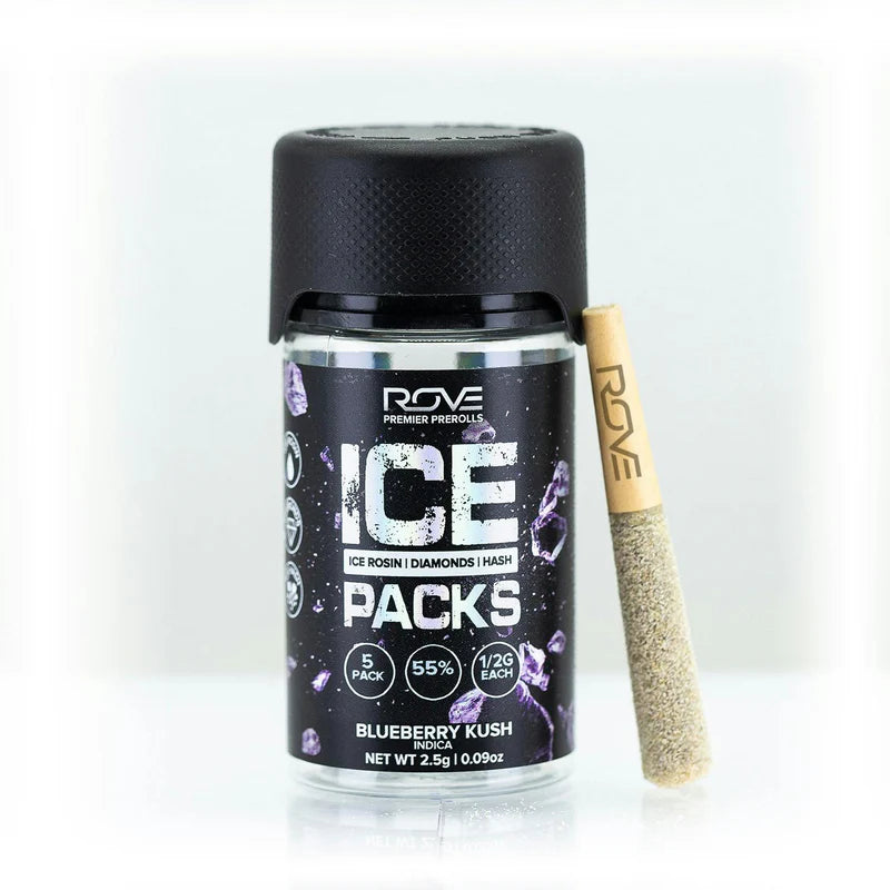 Apple Fritter | Ice Packs Rosin, Diamond, Hash Infused | 5pk (ROVE)