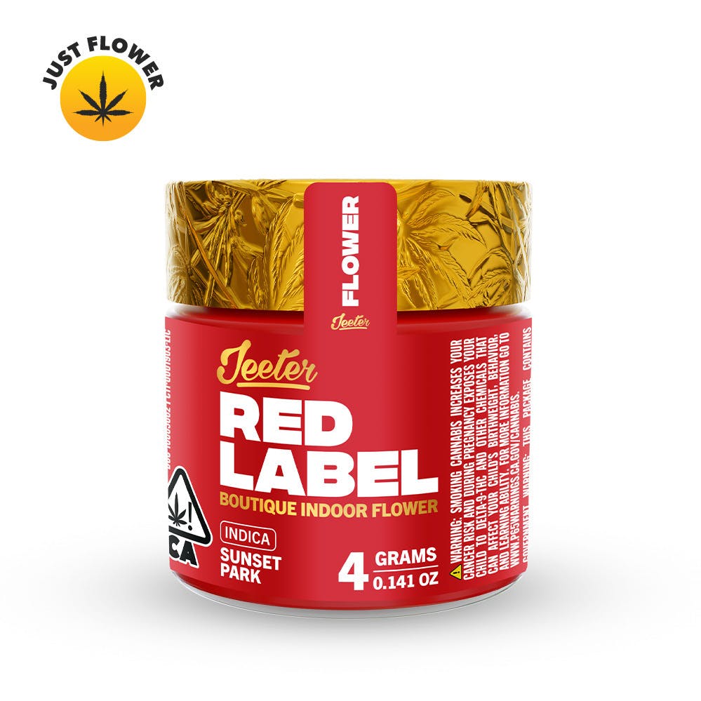 Sunset Park Red Label Boutique Indoor Flower 4g (Jeeter)