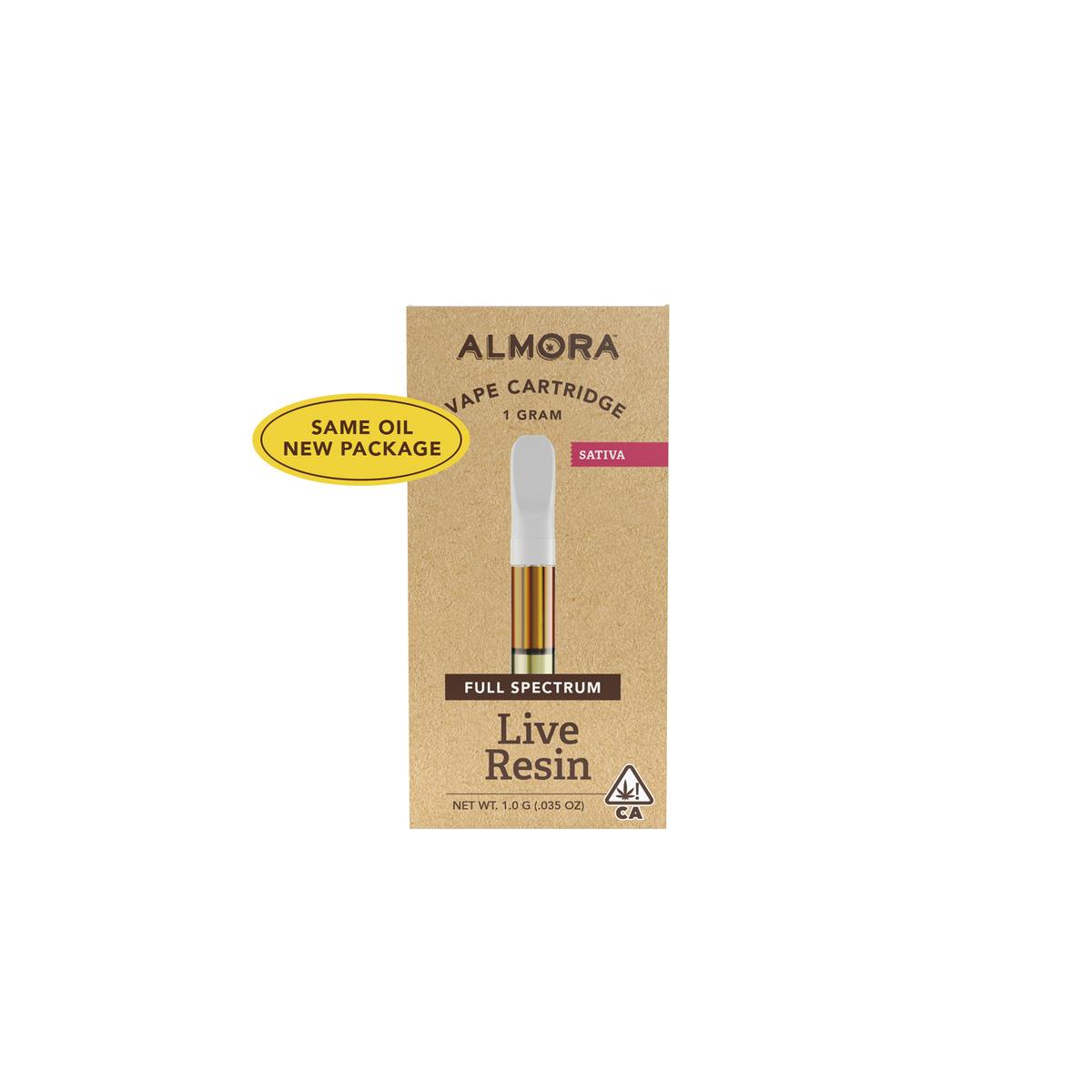 Ghost Train Haze 100% Live Resin Cartridge 1g (Almora)