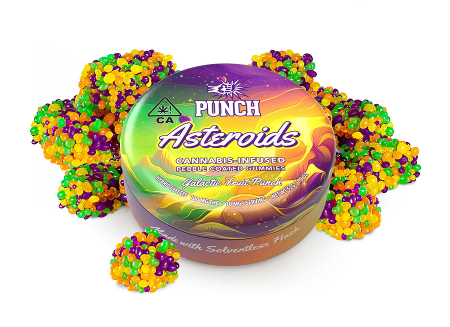 Galactic Fruit Punch Asteroids 100mg (Punch Edibles & Extracts)