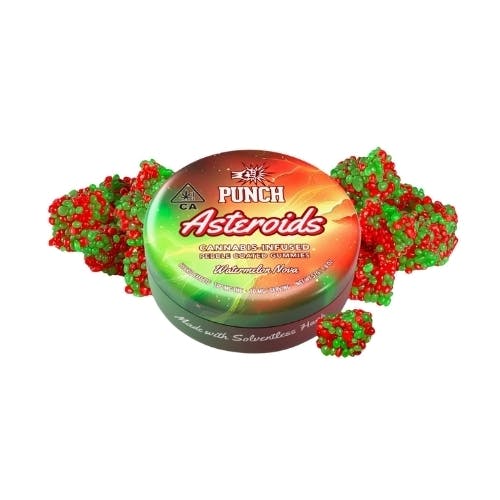 Watermelon Nova Asteroids 100mg (Punch Edibles & Extracts)