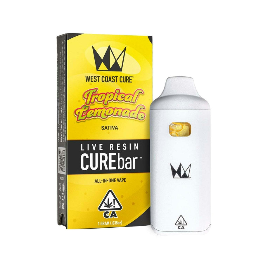 Tropical Lemonade Live Resin CUREbar Disposable 1G (West Coast Cure)