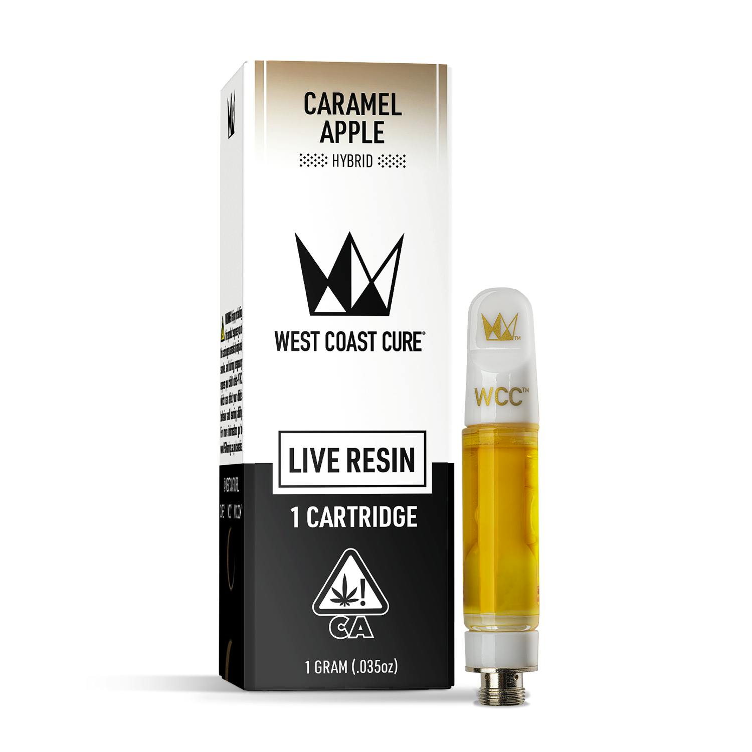 Caramel Apple Live Resin Cartridge 1g (West Coast Cure)