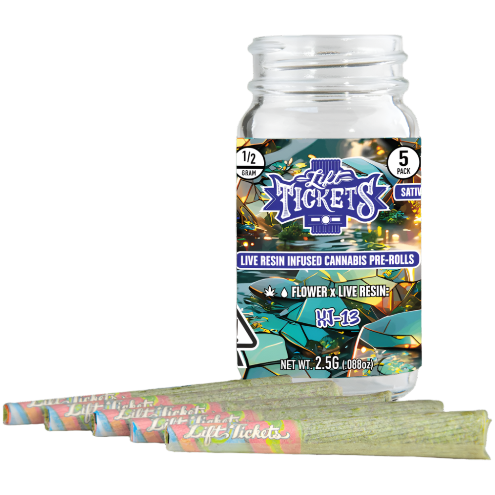 XJ-13 Infused Pre-Roll 5pk 2.5g (Lift Tickets)