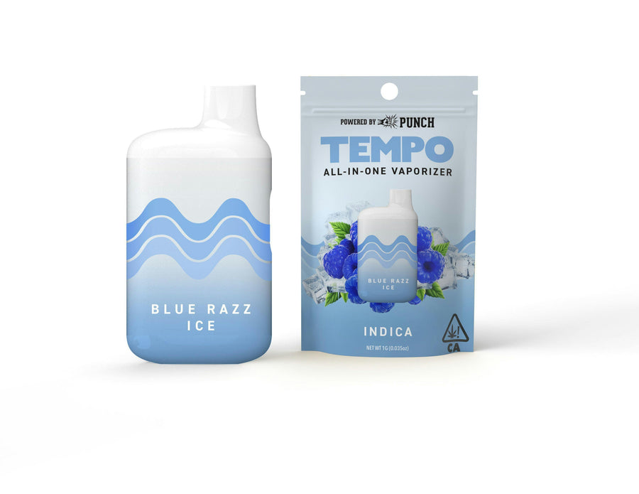 Blue Razz IceAll In One Disposable Vape 1g (Tempo)