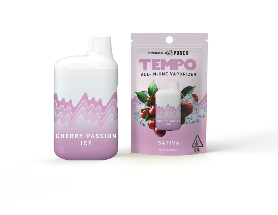 Cherry Passion Ice All In One Disposable Vape 1g (Tempo)