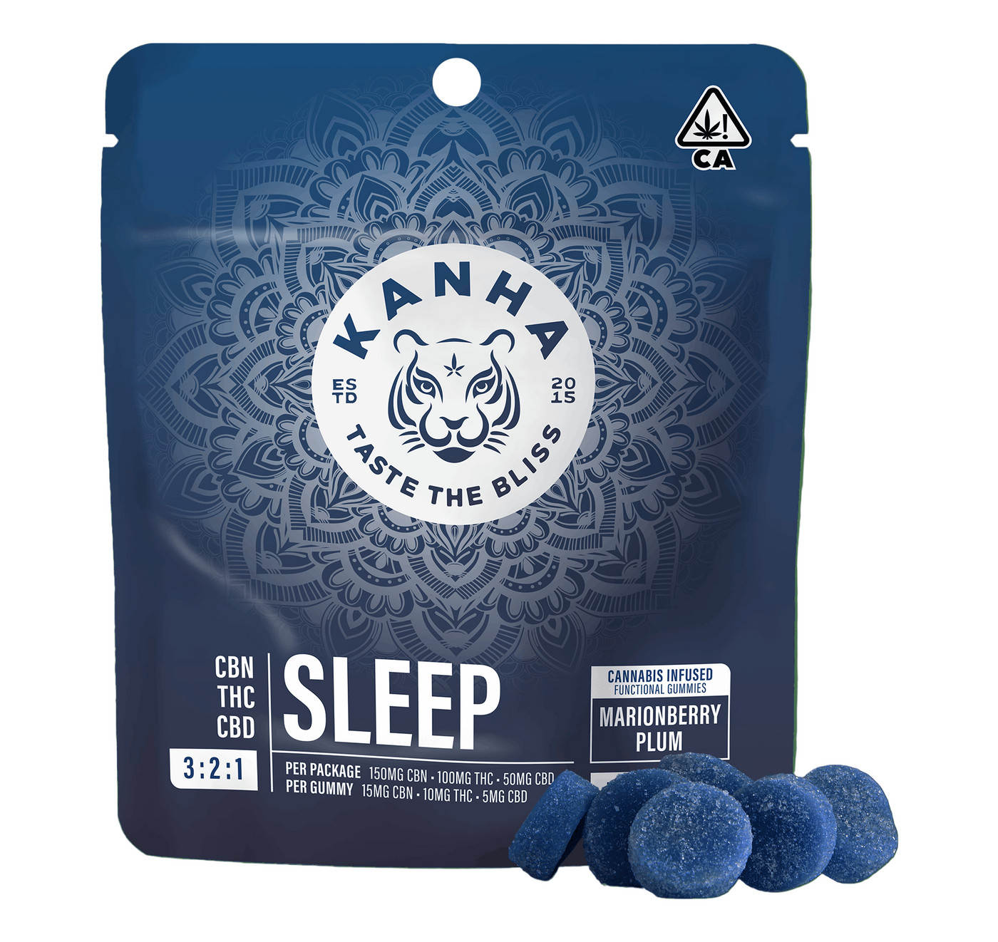 Marionberry Plum SLEEP 3:2:1 10pk (KANHA)