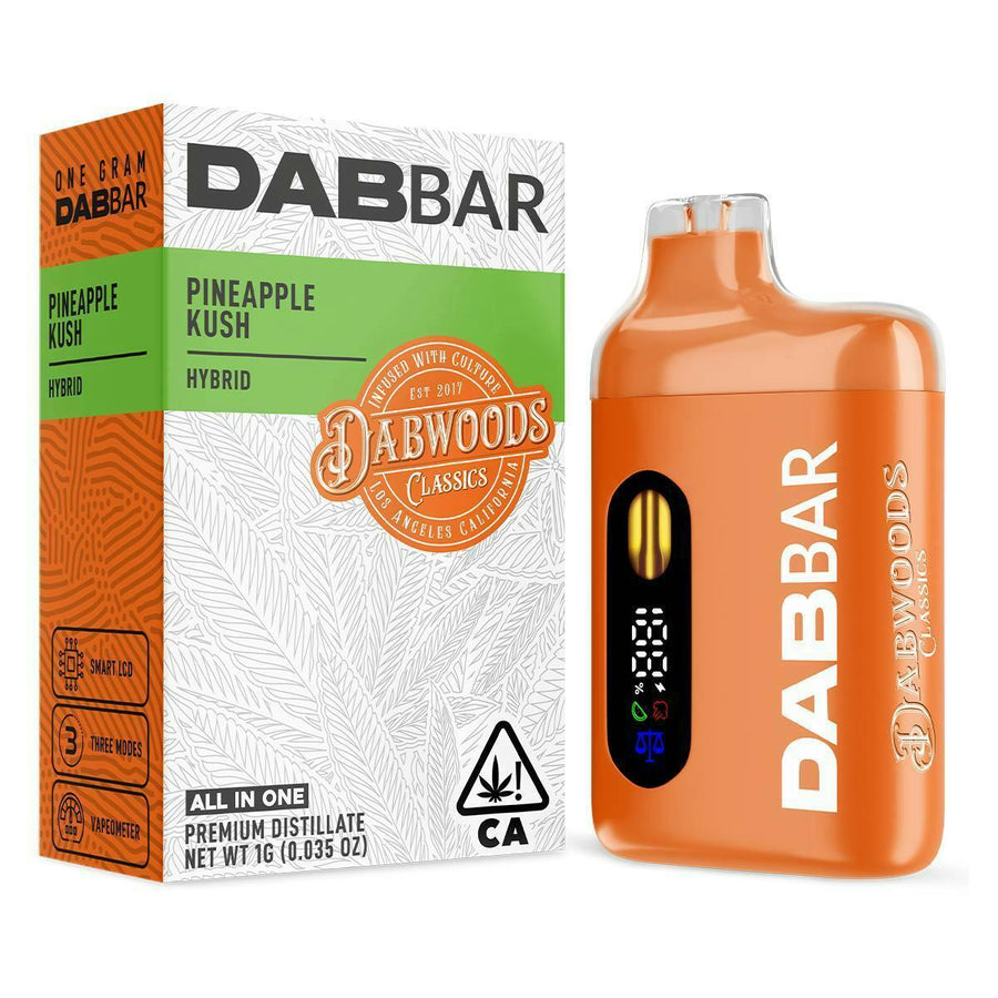Pineapple Kush Distillate DabBar Classics 1g (Dabwoods)
