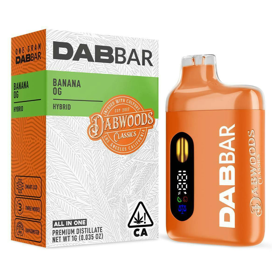 Banana OG Distillate DabBar Classics 1g (Dabwoods)