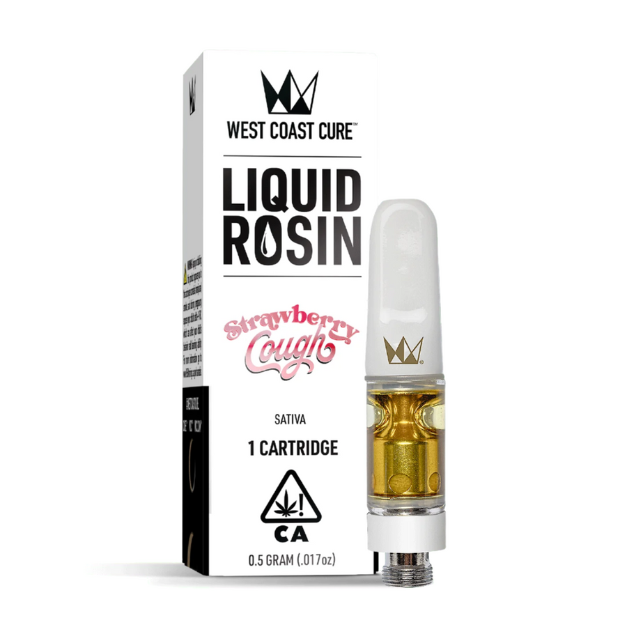 Strawberry Cough Liquid Rosin Cartridge 0.5g (West Coast Cure)