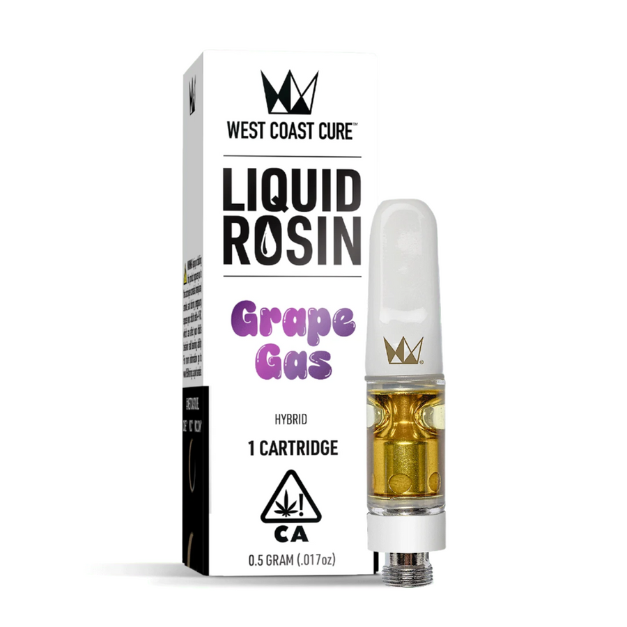 Grape Gas Liquid Rosin Cartridge 0.5g (West Coast Cure)