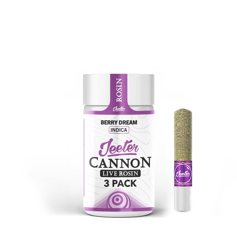 Berry Dream Jeeter Cannon Live Rosin 3pk (Jeeter)