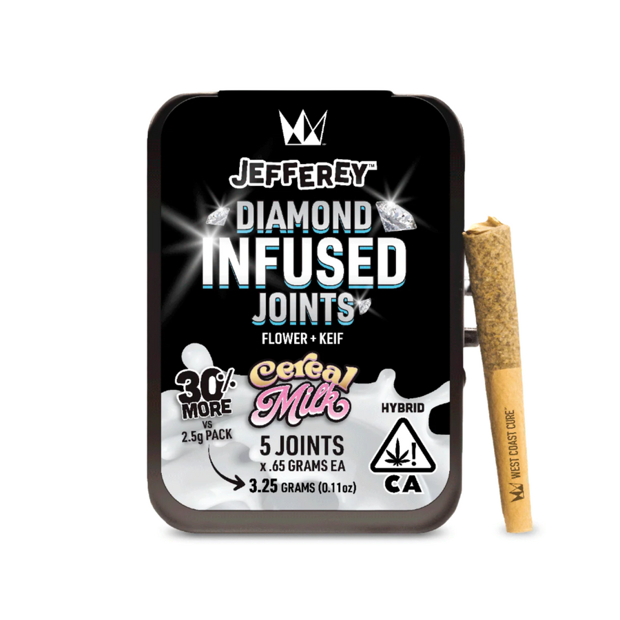 Cereal Milk - Jefferey Infused Joint .65g 5 Pack (West Coast Cure)