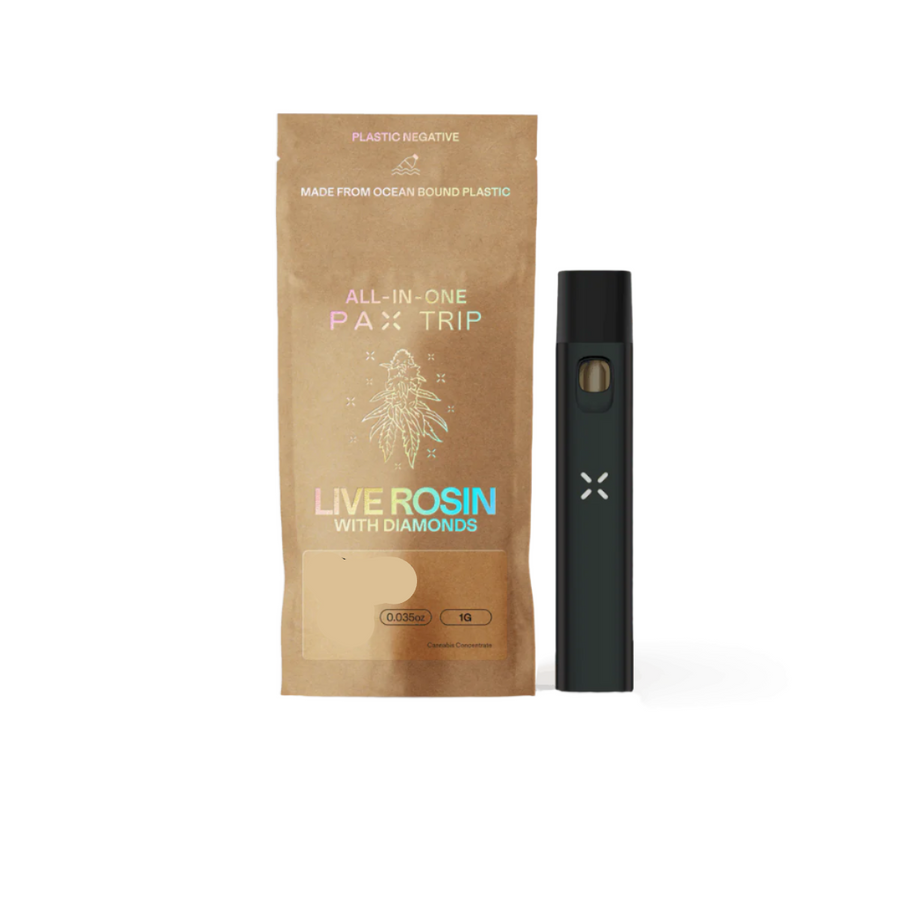 Blue Dream Live Rosin with Diamonds Disposable 1g (PAX)