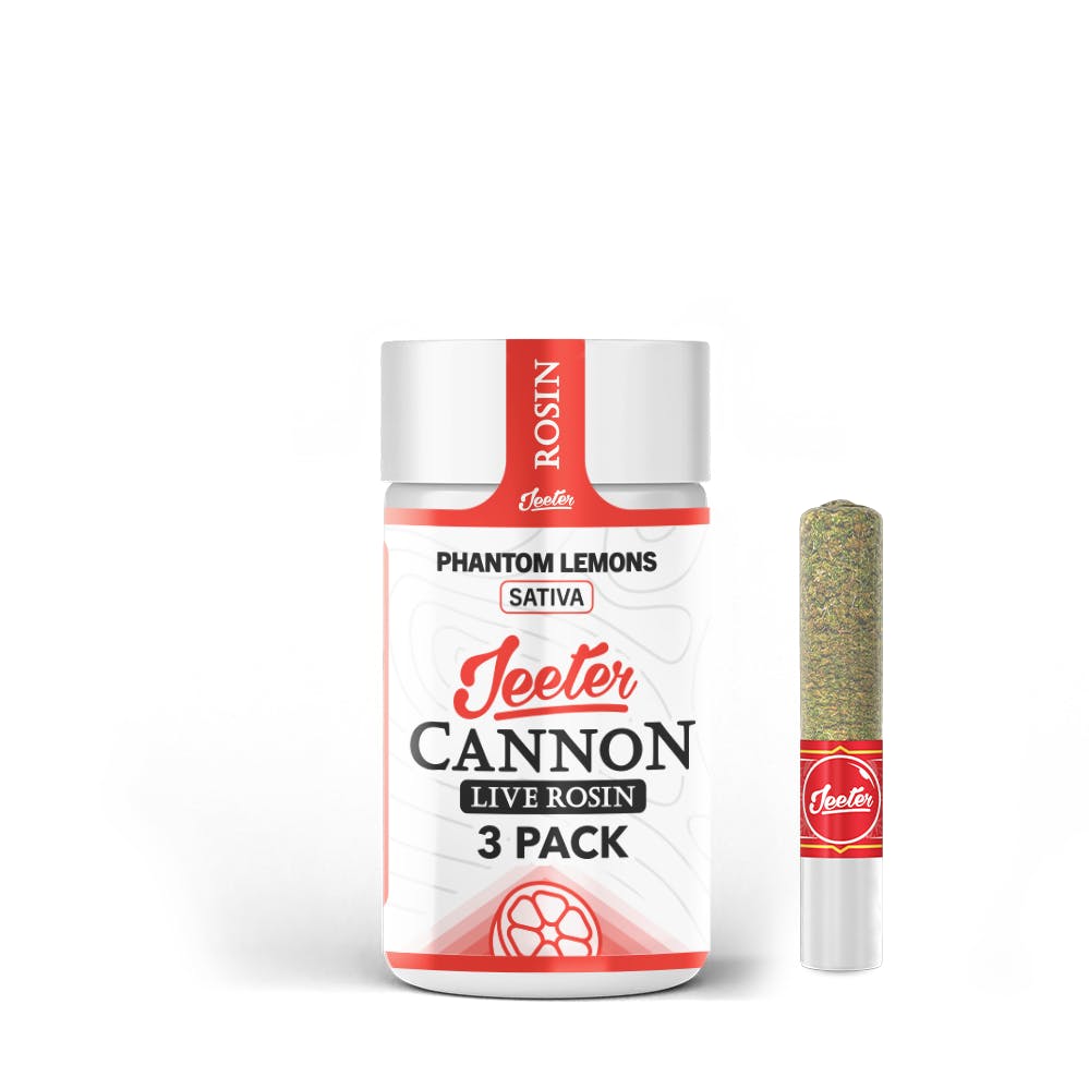 Phantom Lemons Jeeter Cannon Live Rosin 3pk (Jeeter)