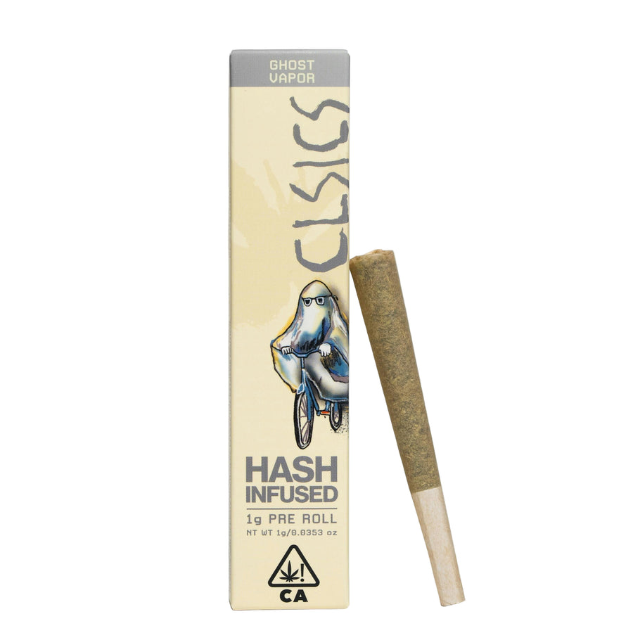 Ghost Vapor Hash Infused Pre Roll 1g (CLSICS Rosin & Rosin Infused Pre Rolls)