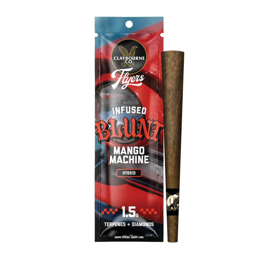 Mango Machine Flyers Infused Blunt 1.5g (Claybourne Co.)