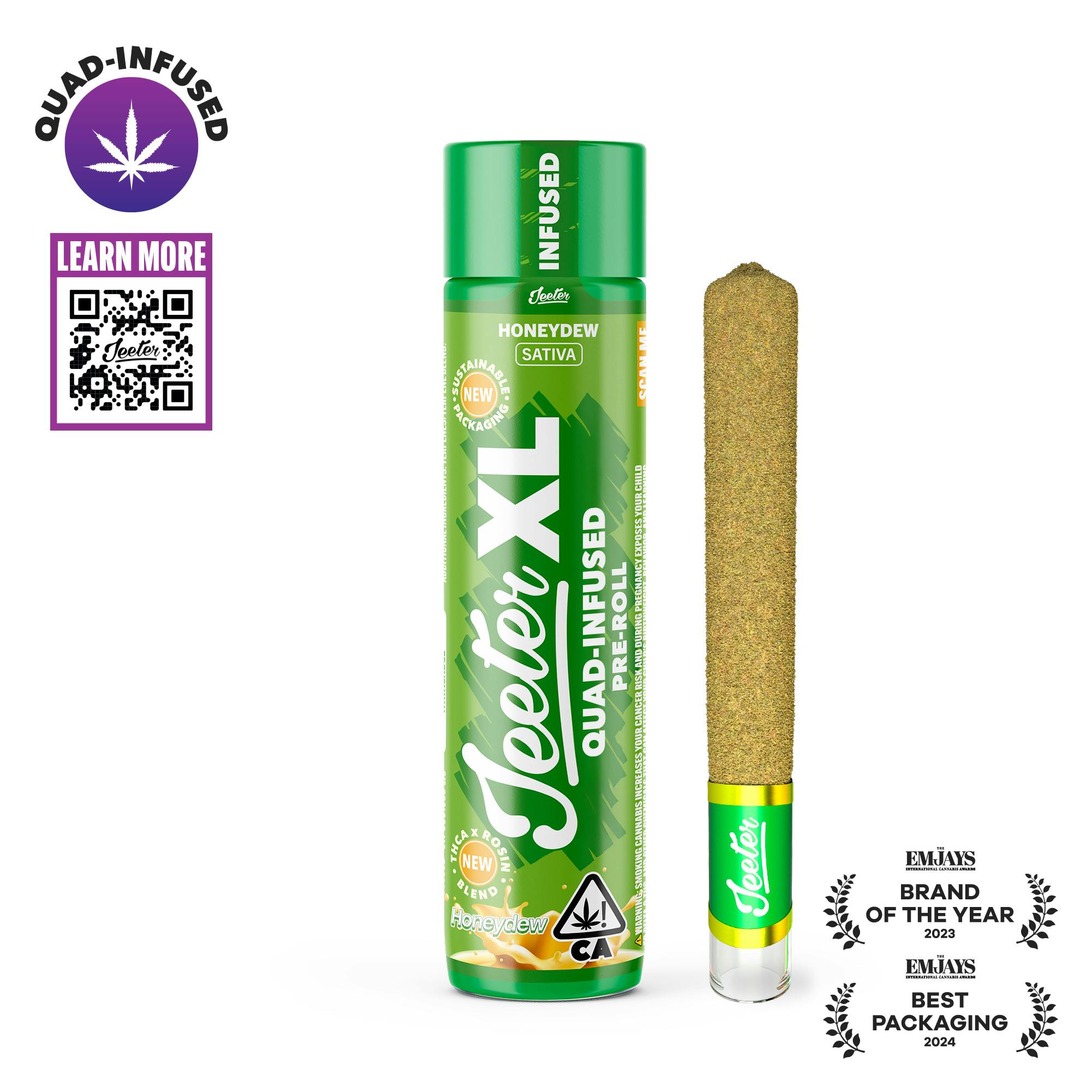 Honey Dew XL Quad-Infused Joint 2g (Jeeter)