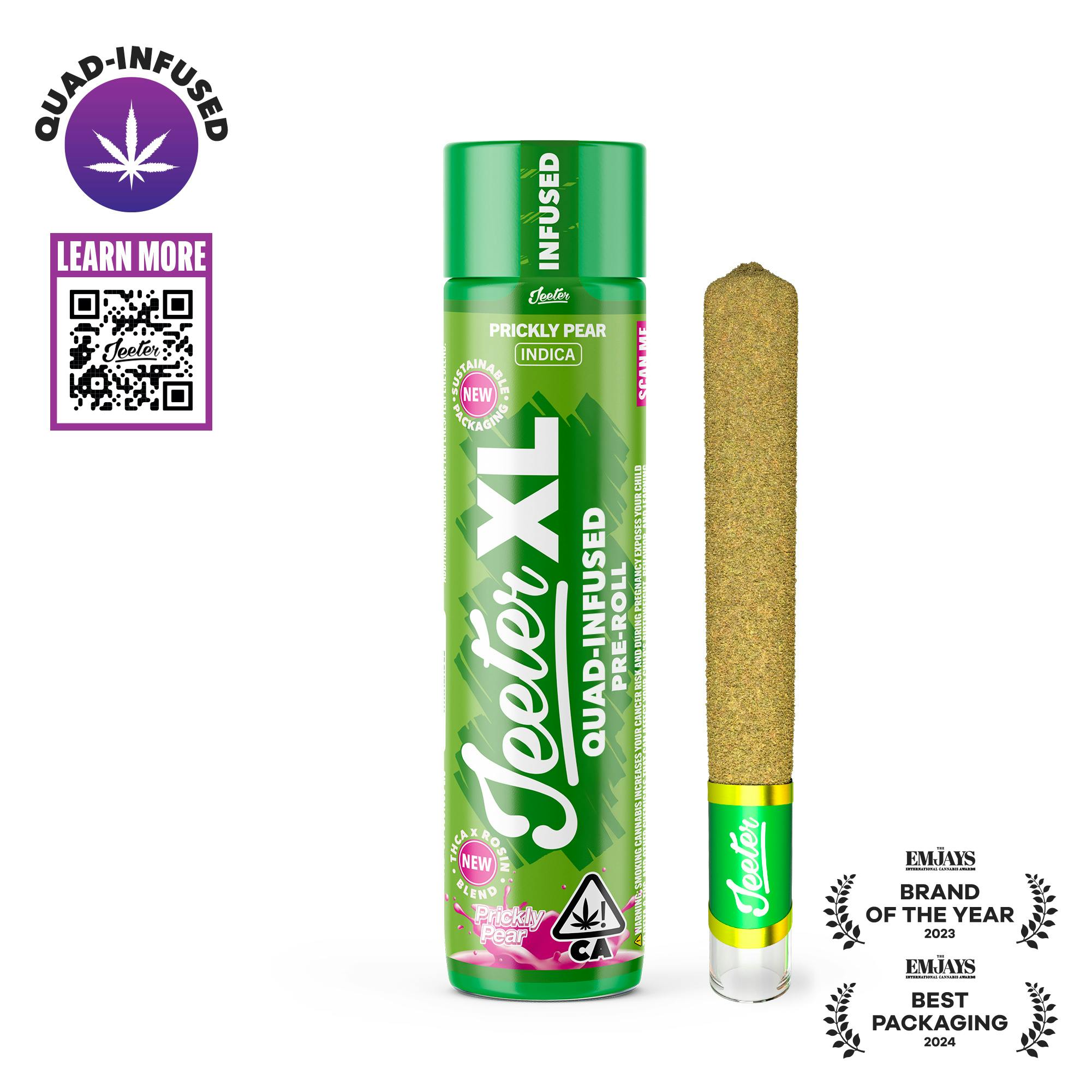 Prickly Pear XL Quad-Infused Joint 2g (Jeeter)