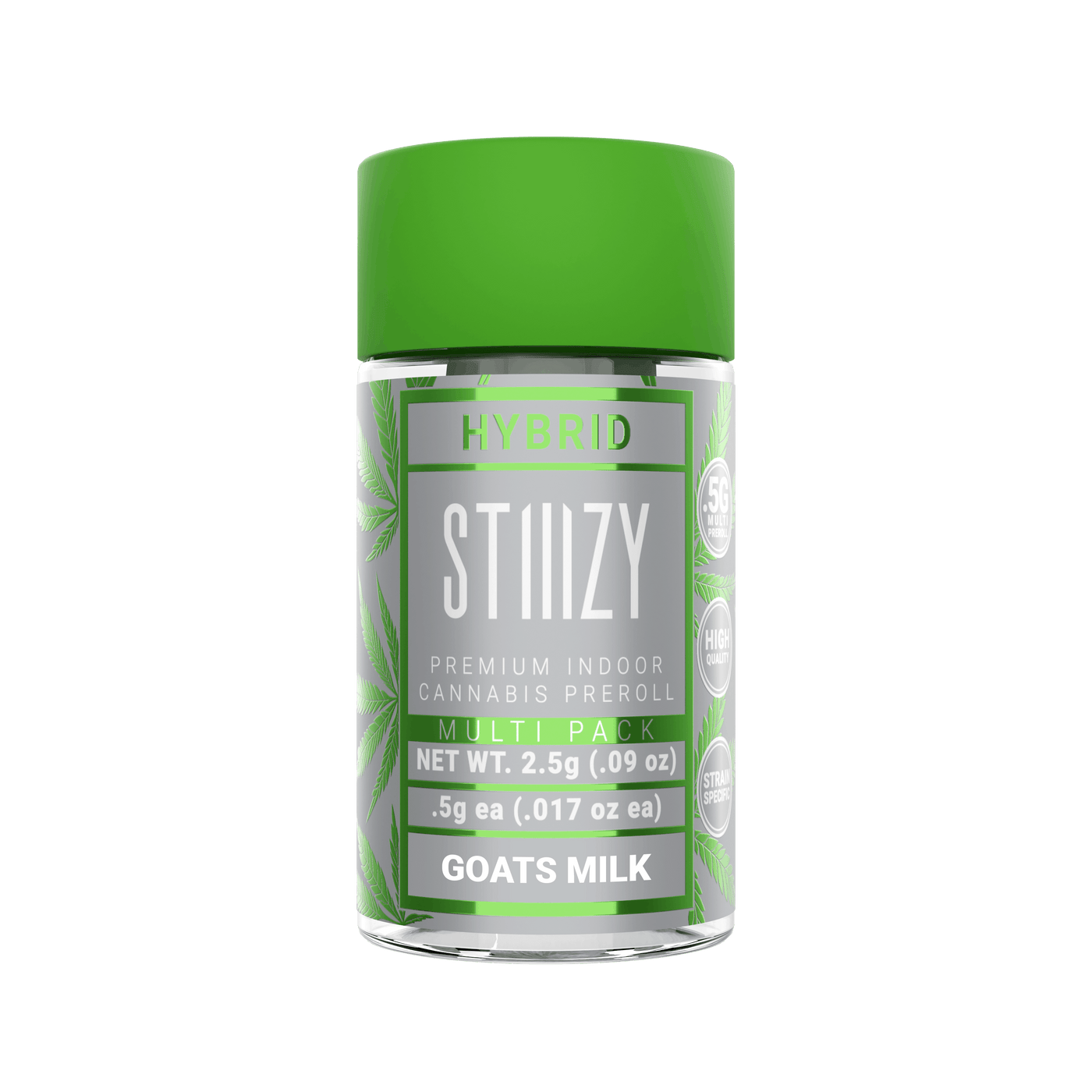 Goats Milk Premium Indoor Multi 5PK Preroll 2.5g (STIIIZY)