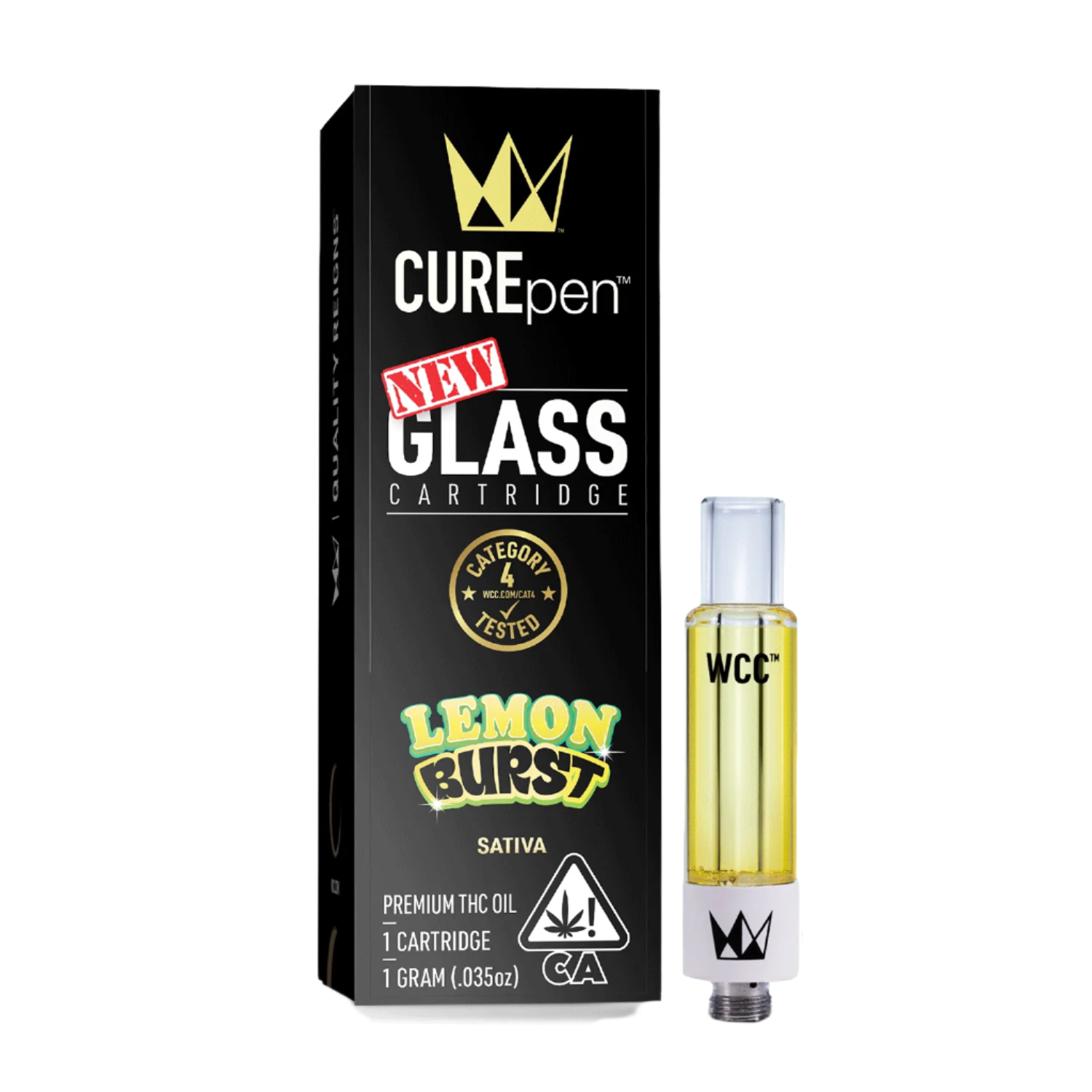 Lemon Burst  CUREpen Cartridge 1g (West Coast Cure)