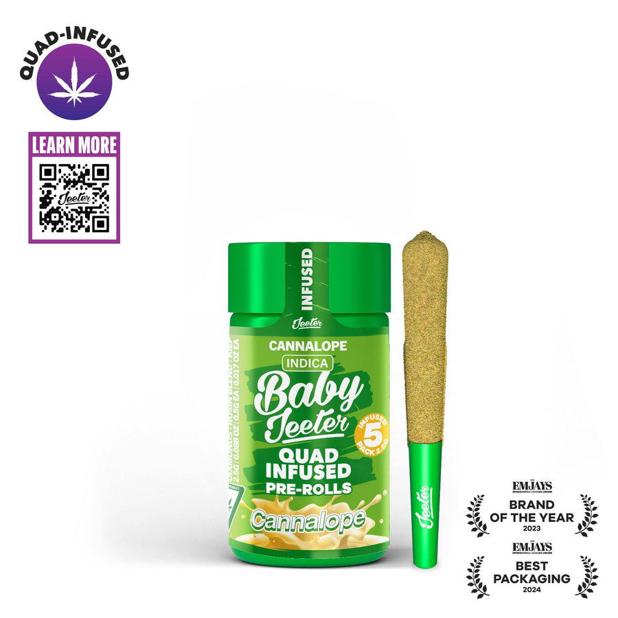 Cannalope Quad-Infused Baby Jeeter 5pk (Jeeter)