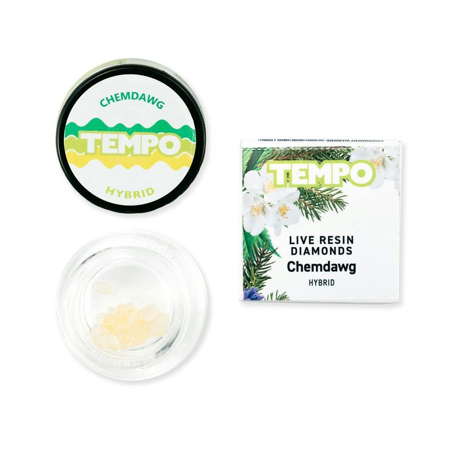 Chemdawg Hybrid Live Resin Diamonds 1g (Tempo)