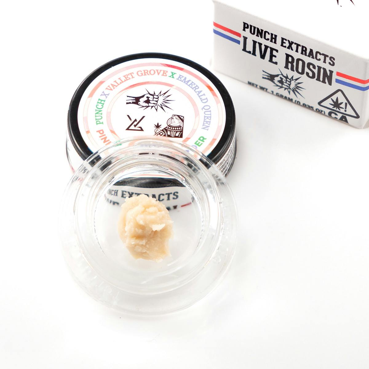 Pink Tallymon  Tier 2 Live Rosin Cold Cure Badder 1g (Punch Edibles & Extracts)