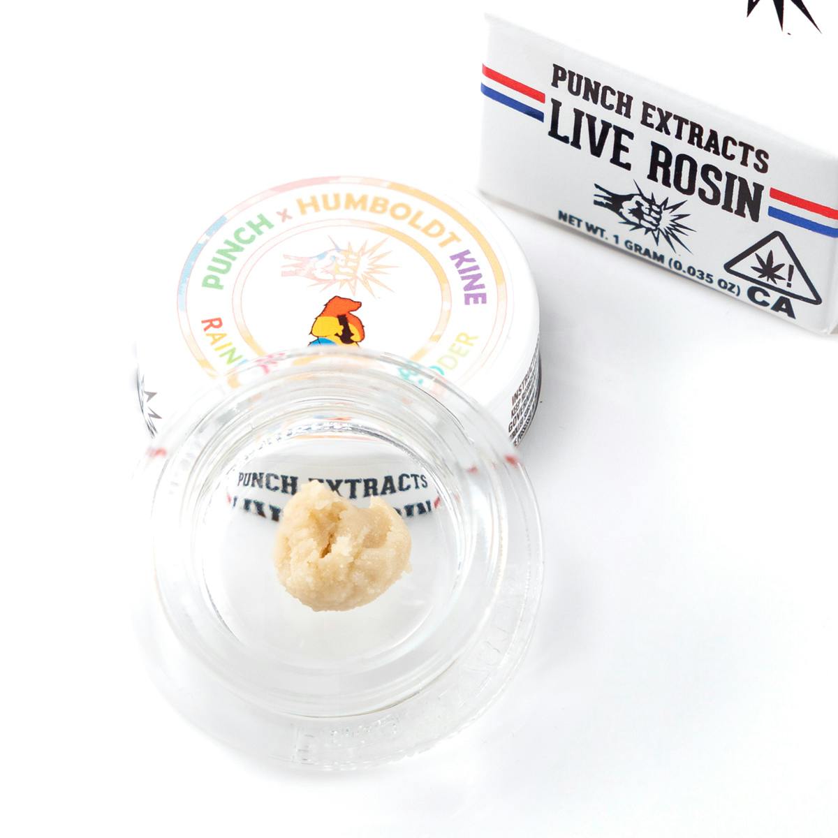 Rainbow Maple Tier 1 Live Rosin Cold Cure Badder 1g (Punch Edibles & Extracts)