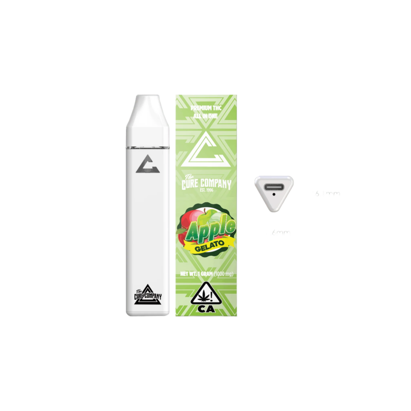 Apple Gelato AIO 1g (The Cure Company)