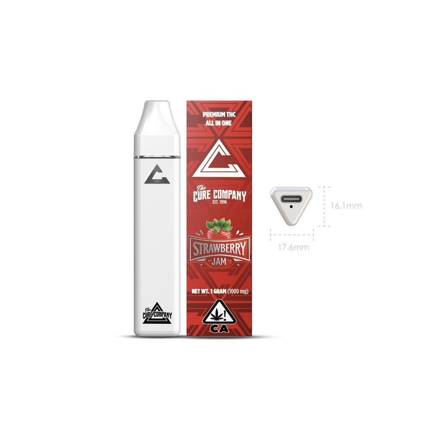 Strawberry Jam AIO 1g (The Cure Company)