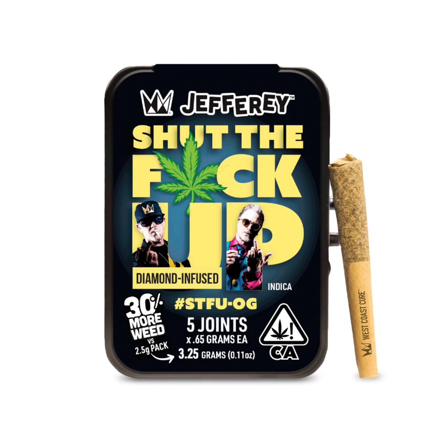 STFU OG Jefferey Infused Joint .65g 5pk 3.25g (West Coast Cure)