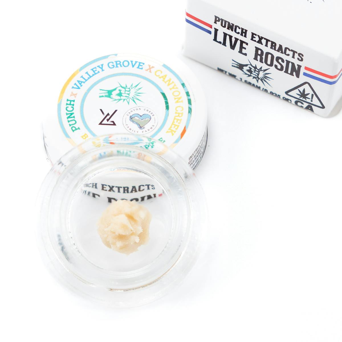 Banana Pineapple Acai Tier 1 Live Rosin Cold Cure Badder 1g (Punch Edibles & Extracts)