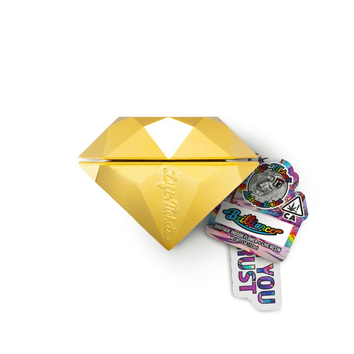 Grape Zlushi Brilliance Gold 3.5g (Lift Tickets)