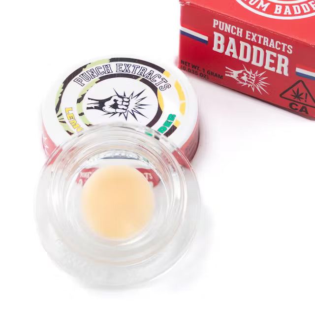 Lemon Kush BHO Badder 1g (Punch Edibles & Extracts)