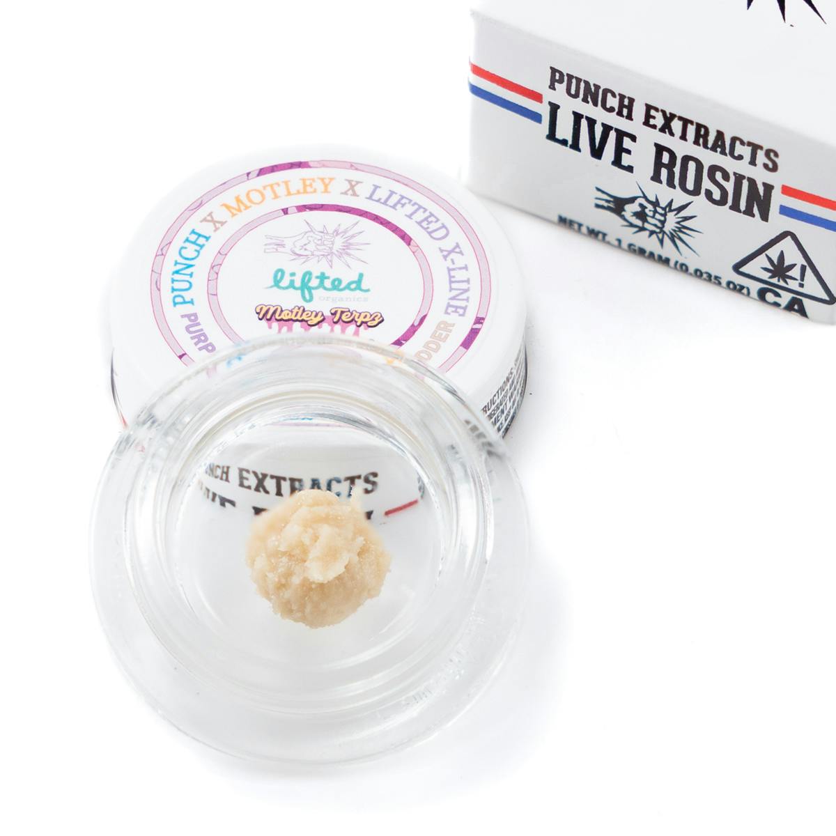 Purple Dragon Grillz Tier 4 Live Rosin Cold Cure Badder 1g (Punch Edibles & Extracts)