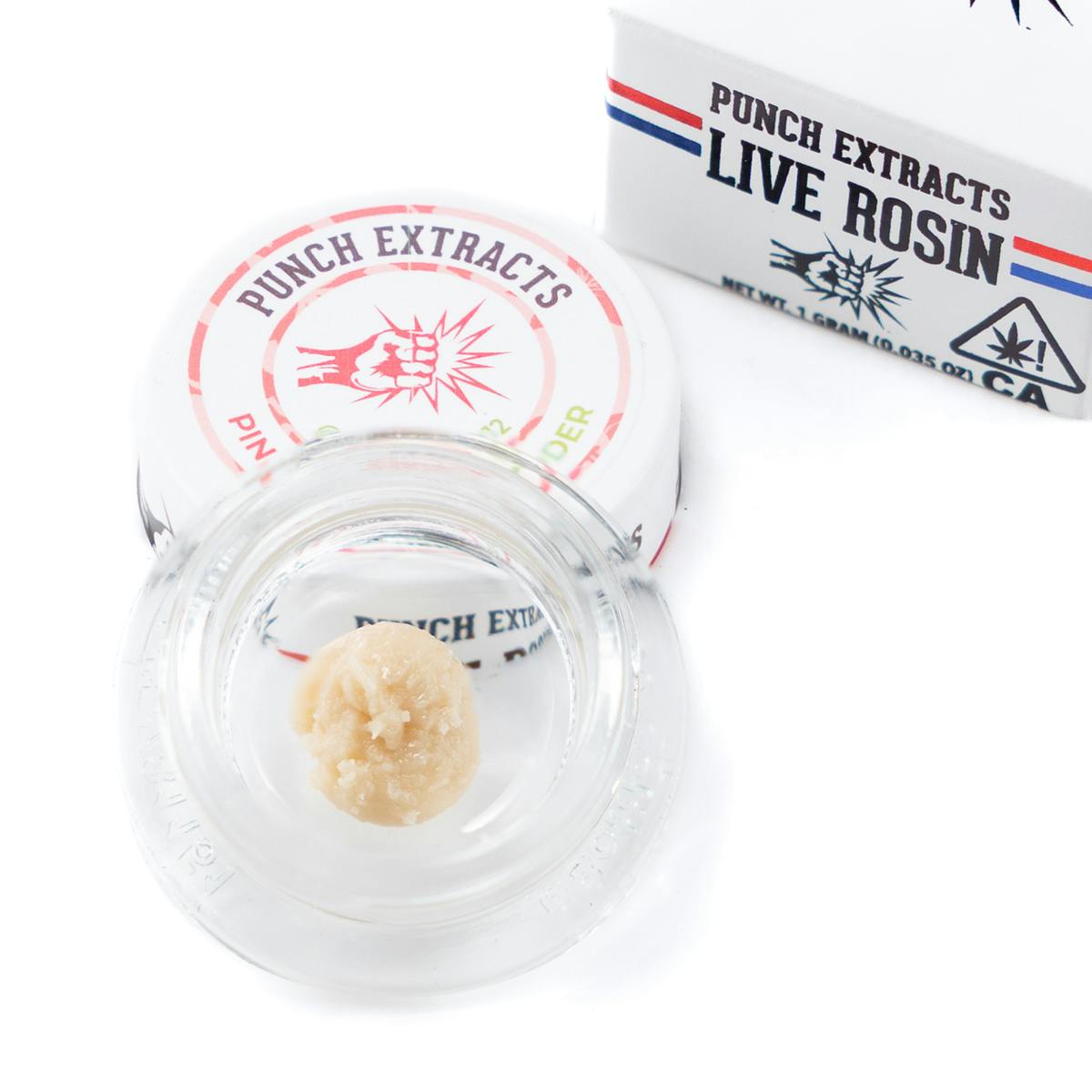 Pink Panther Tier 3 Live Rosin Cold Cure Badder 1g (Punch Edibles & Extracts)
