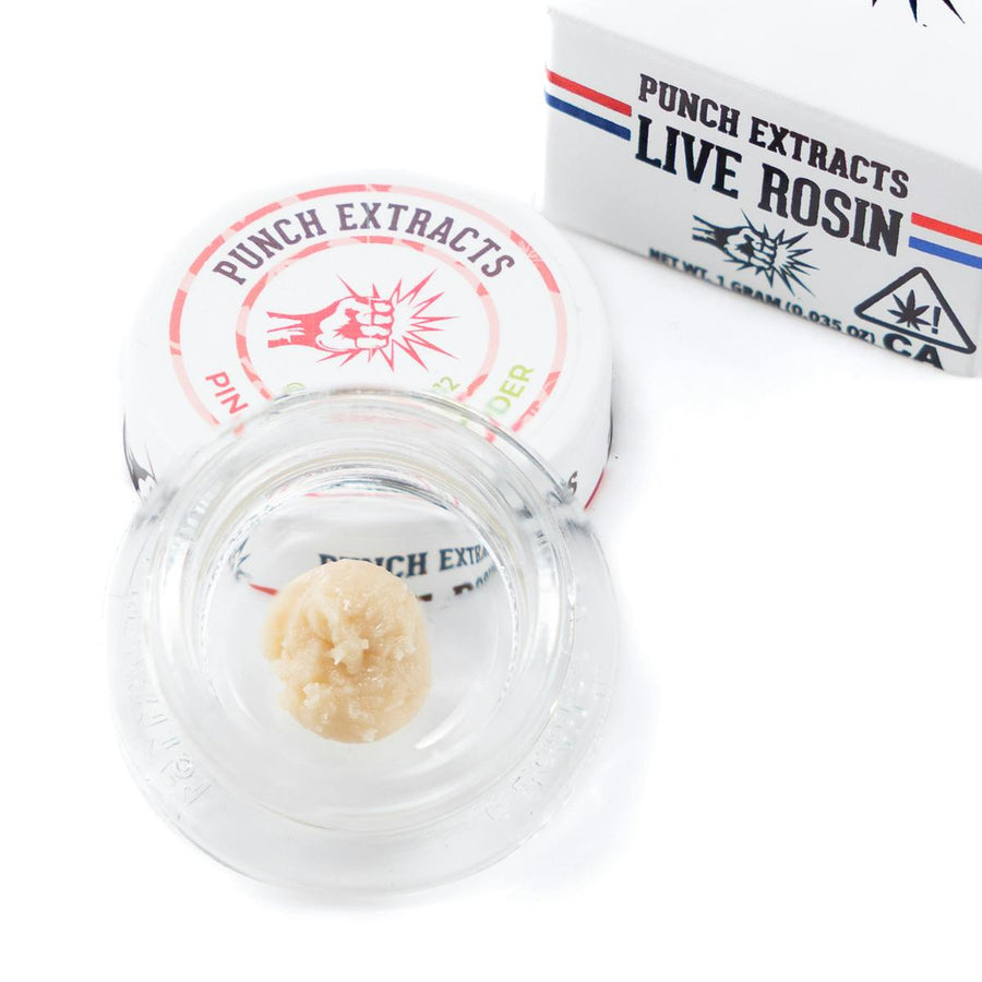 Pink Panther Tier 3 Live Rosin Cold Cure Badder 1g (Punch Edibles & Extracts)