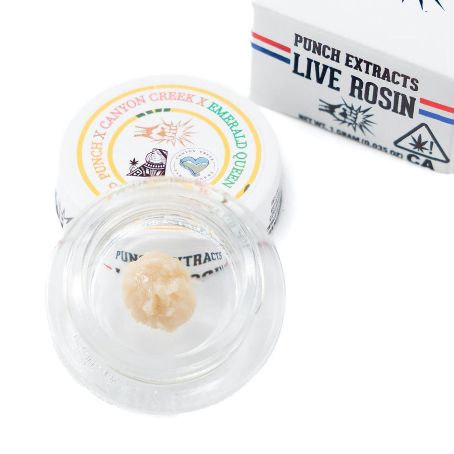 Garlic Cranberry Gojiz  Tier 2 Live Rosin Cold Cure Badder 1g (Punch Edibles & Extracts)