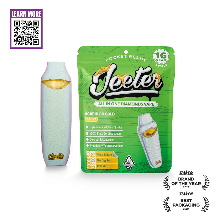 Acapulco Gold All In One Diamonds Vape 1g (Jeeter)
