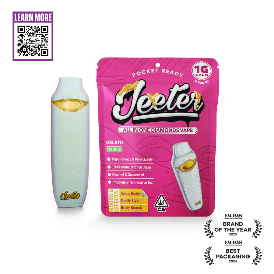 Gelato All In One Diamonds Vape 1g (Jeeter)