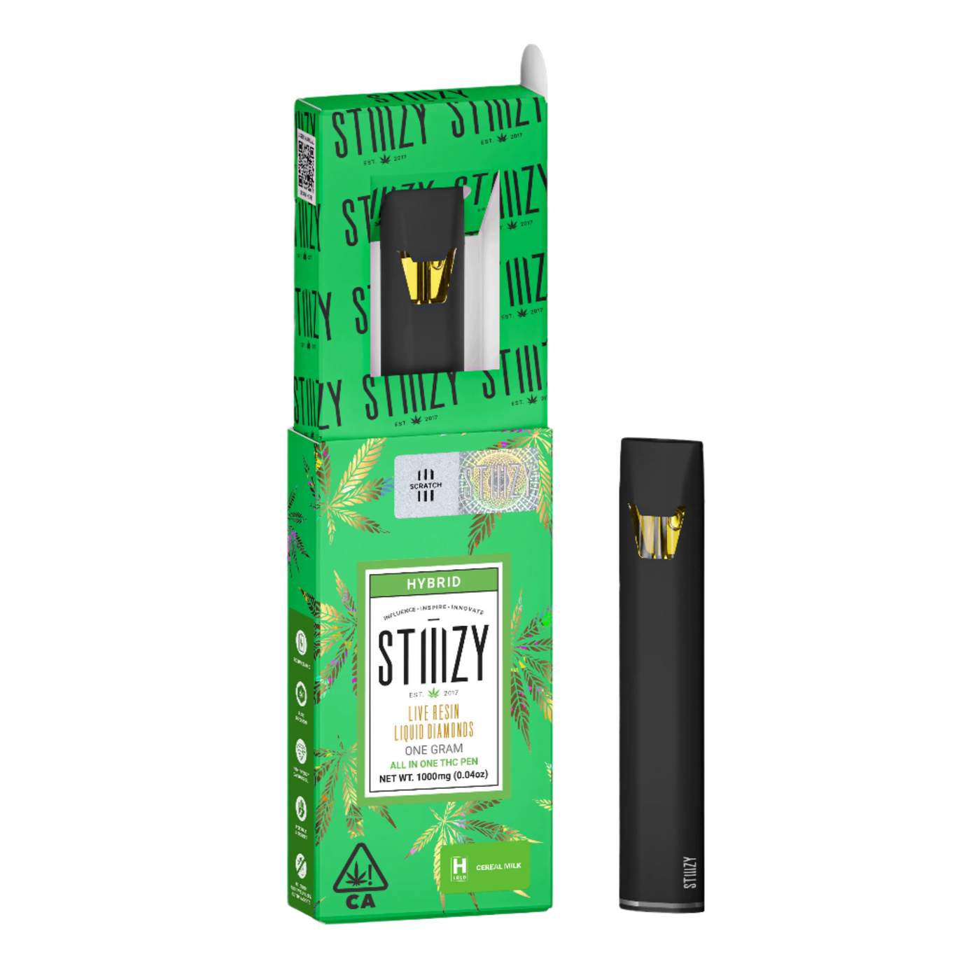 Cereal Milk Live Resin Liquid Diamonds All-In-One Disposable Vape 1G (STIIIZY)