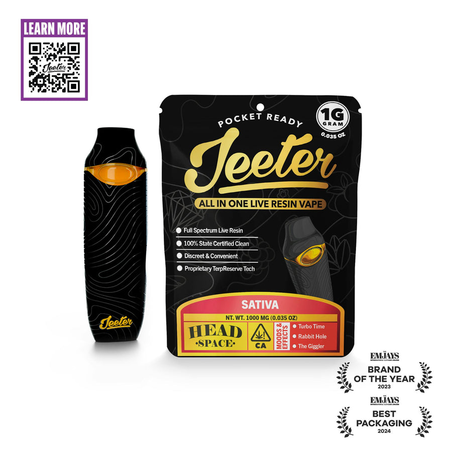 Head Space All In One Live Resin Vape 1g (Jeeter)
