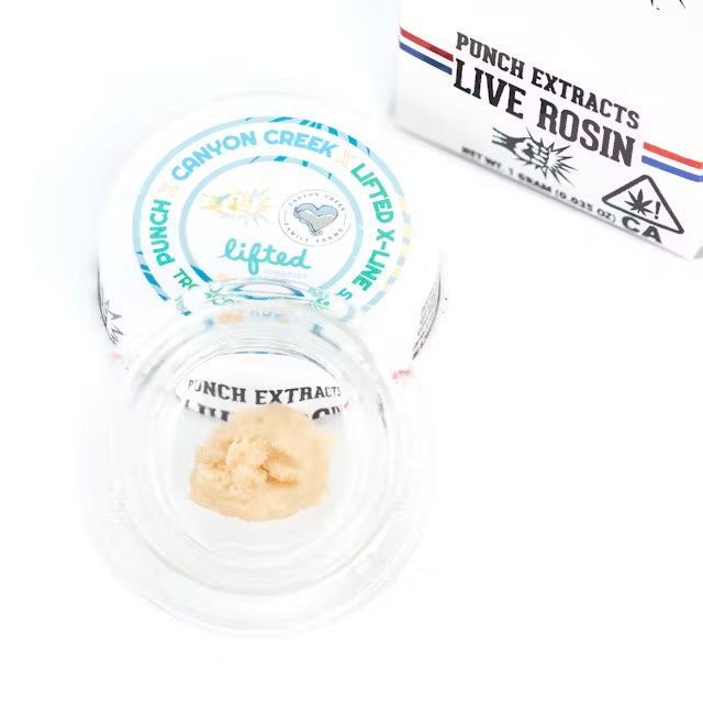 Tropical Kush Mints Tier 4 Live Rosin Cold Cure Badder 1g (Punch Edibles & Extracts)
