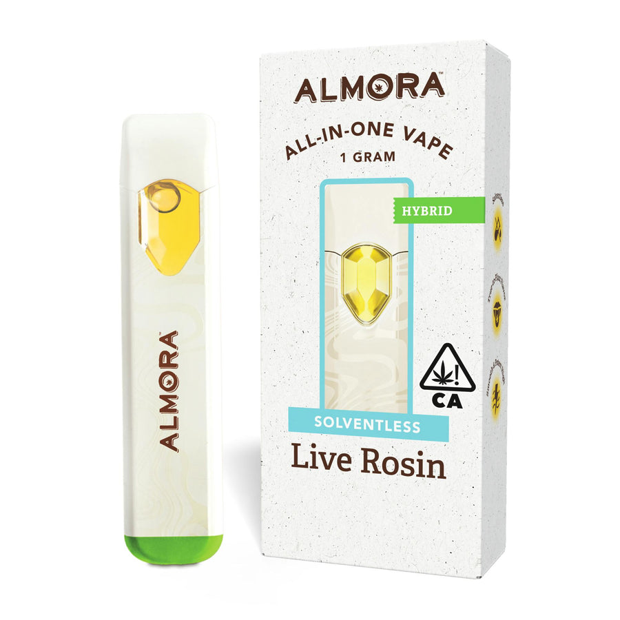 Bubba Burst Solventless Live Rosin All-In-One Vape 1g (Almora)