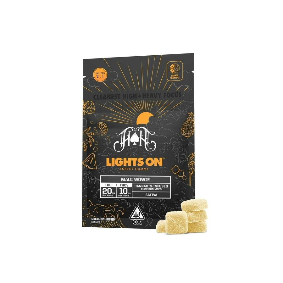 Maui Wowie: Lights On RCS CBG Recovery Gummy 10pk 100MG (HEAVY HITTERS)