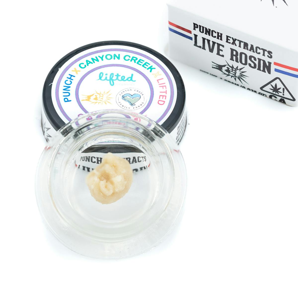 Grape Sherbert Tier 4 Live Rosin Cold Cure Badder 1g (Punch Edibles & Extracts)